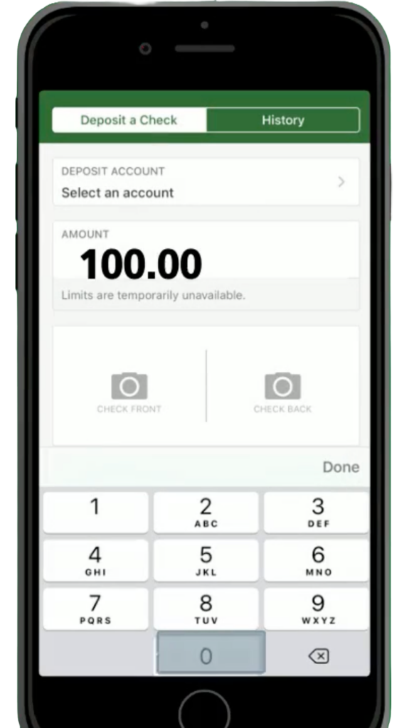 How to mobile deposit a check